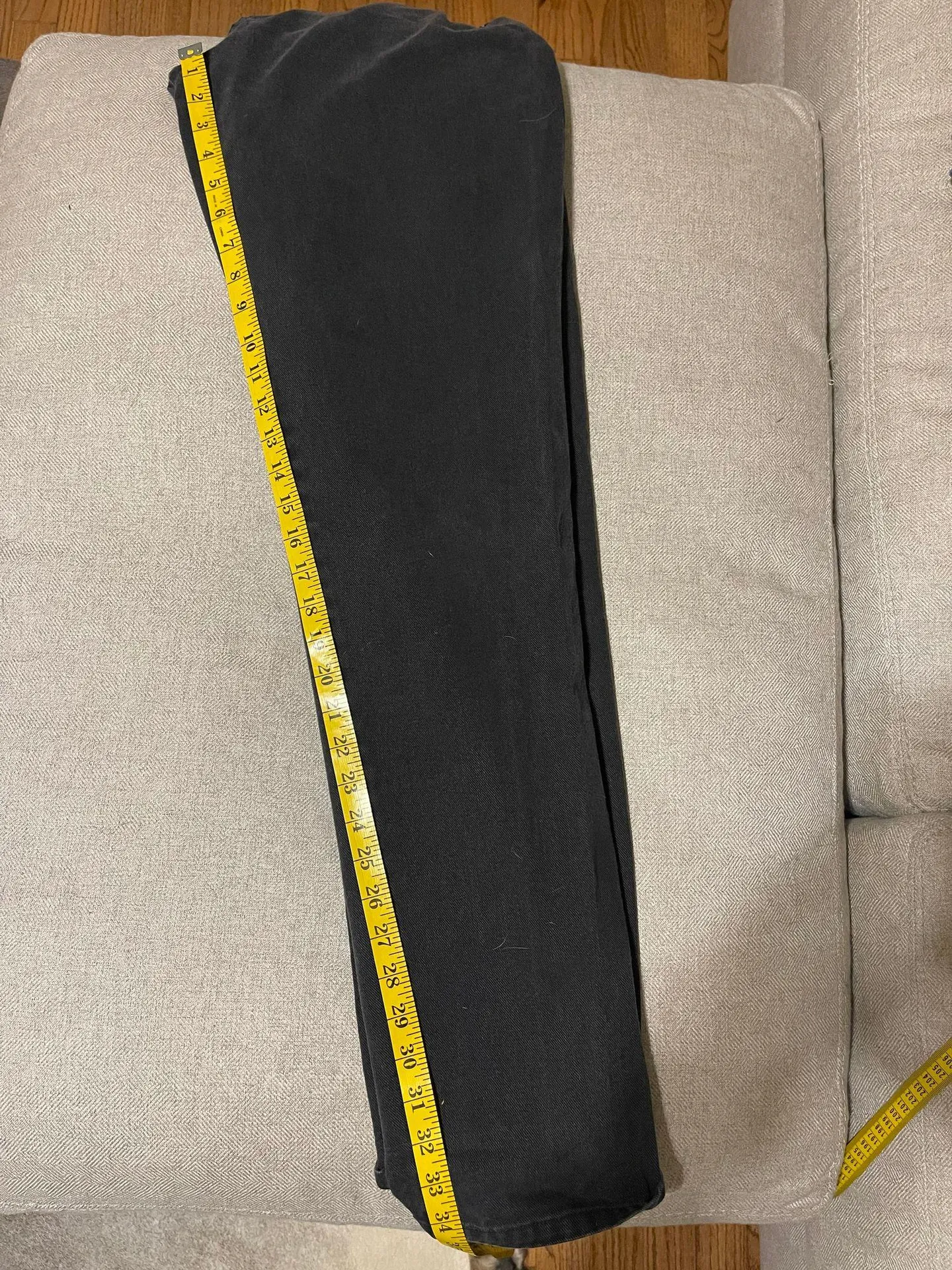 Vintage  Slim Fit Straight Leg Jean - Image 5