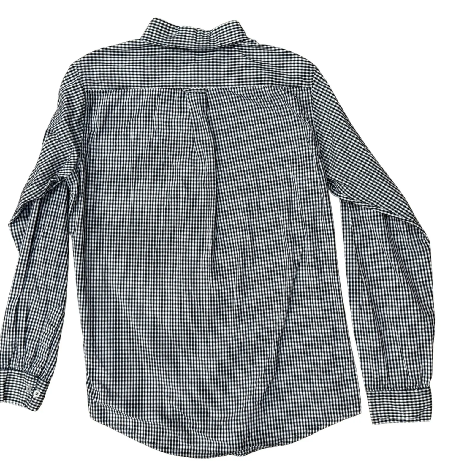 Russell Womens Gingham Button Down Long Sleeve Shirt Purdue Boilermakers M - Image 4