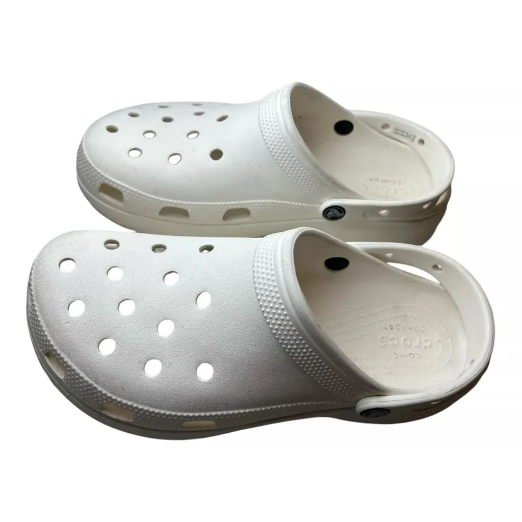 Crocs Baya Classic‎ 10126 Unisex Cobblestone Rubber Slip On Clog Sandal W11 - M9 - Image 3