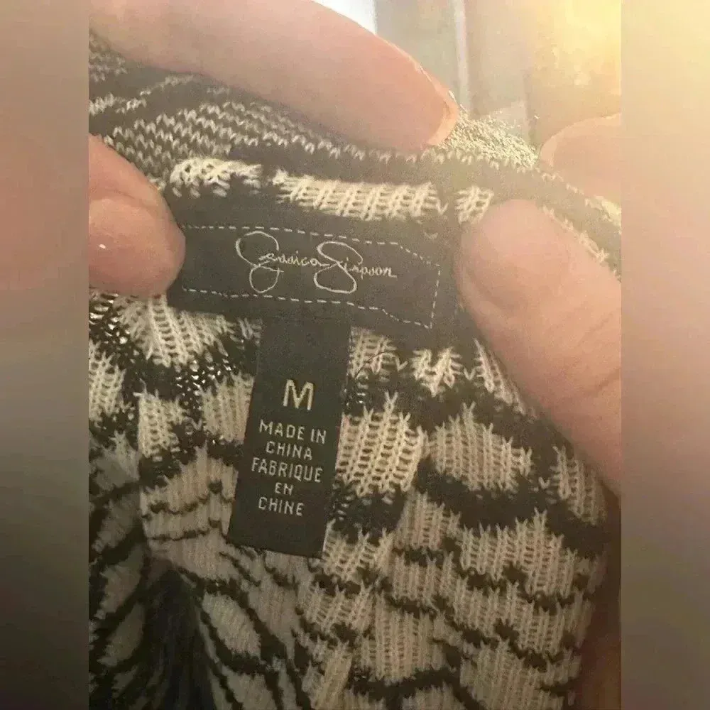 Jessica Simpson Black and White Skirt - Image 3