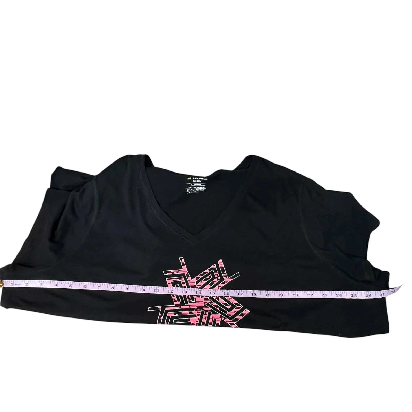 Tek Gear T-Shirt Womens 3X Lightweight Stretch Basic Everyday Wear Casual Lounge - Image 7