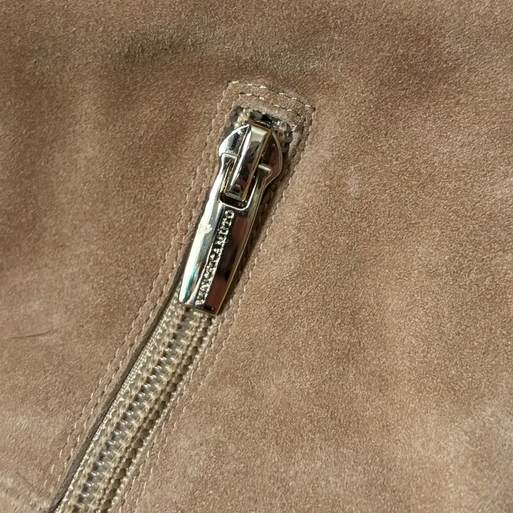 Vince Camuto Sonbela Mid Calf Tan Suede Pointed Toe Slouchy Boots - Size 11m - Image 7