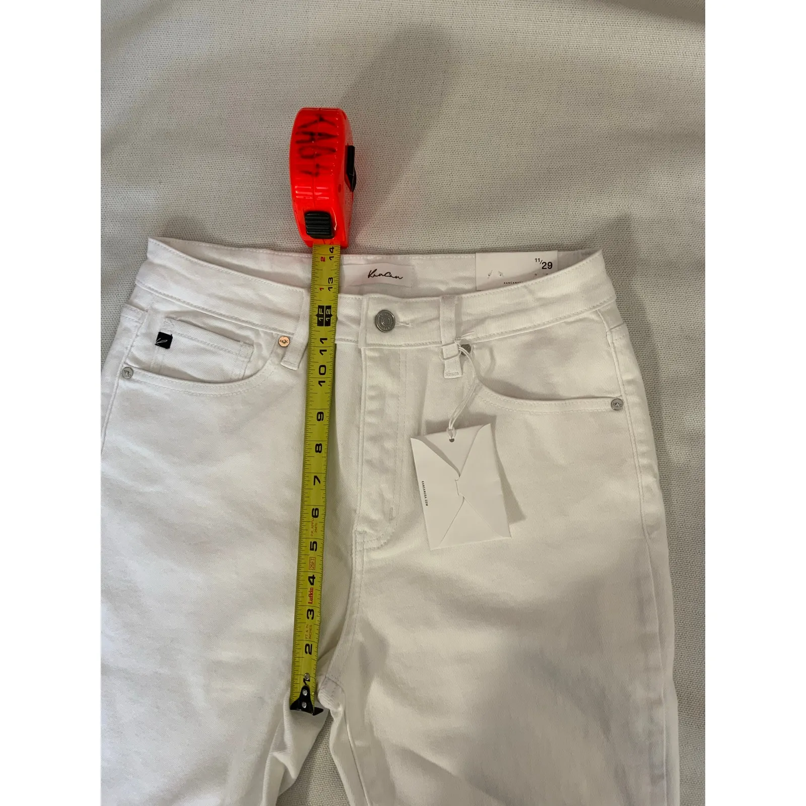Kancan NWT straight Fit white‎ jeans White Size 29 - Image 7