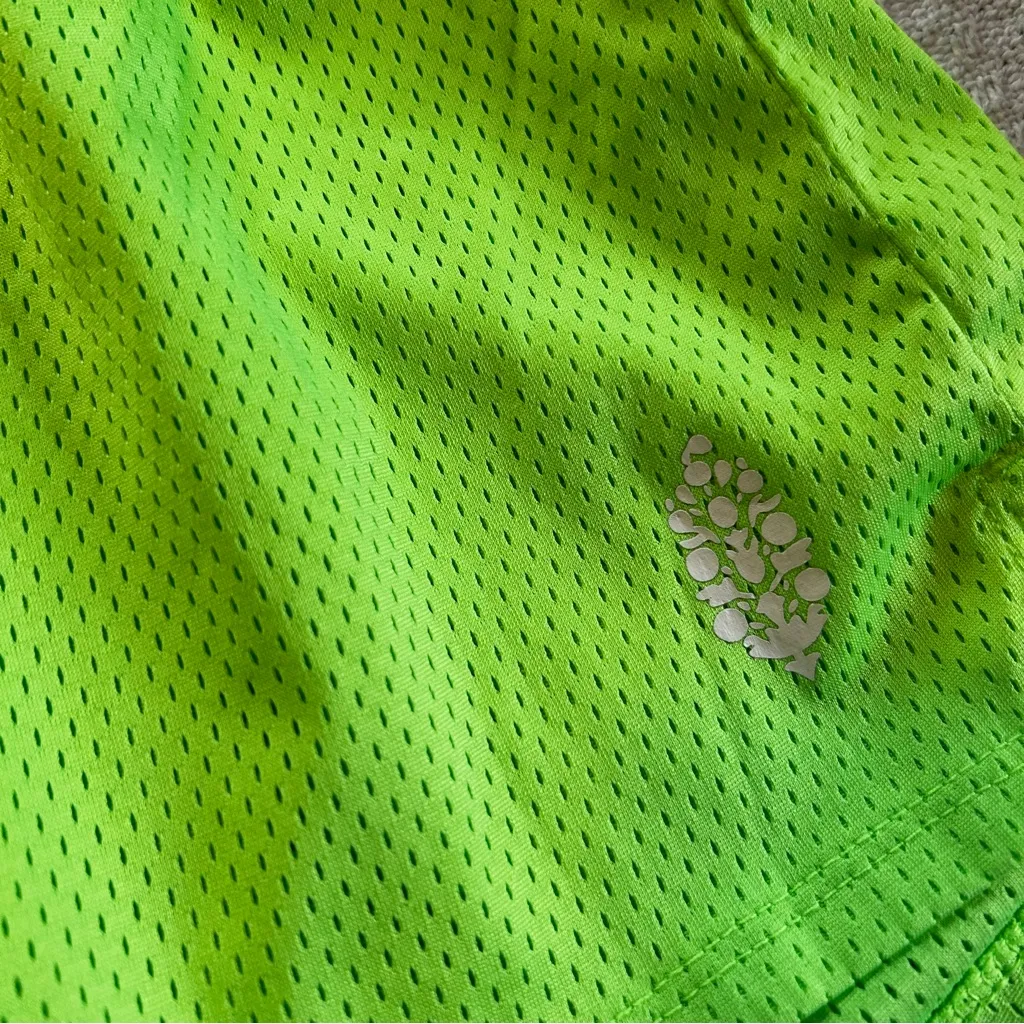 Free People Movement Hoop Shorts Large in Lime Zest Green - Image 3