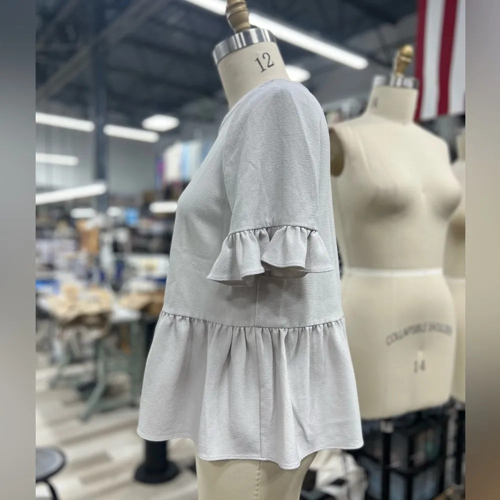 Kate Spade Peplum Blouse M - Image 3