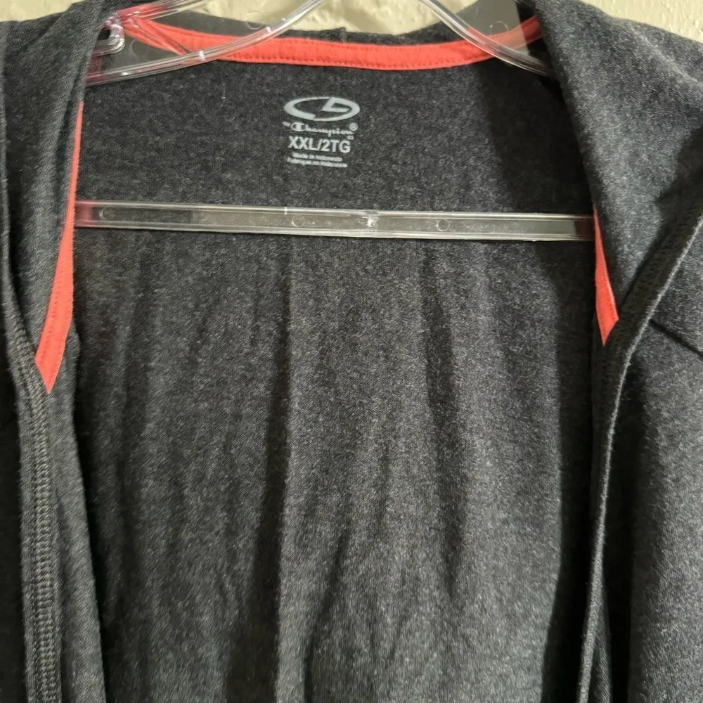 C9 by champion cardigan with Hoodie Gray Size 2X - Image 3