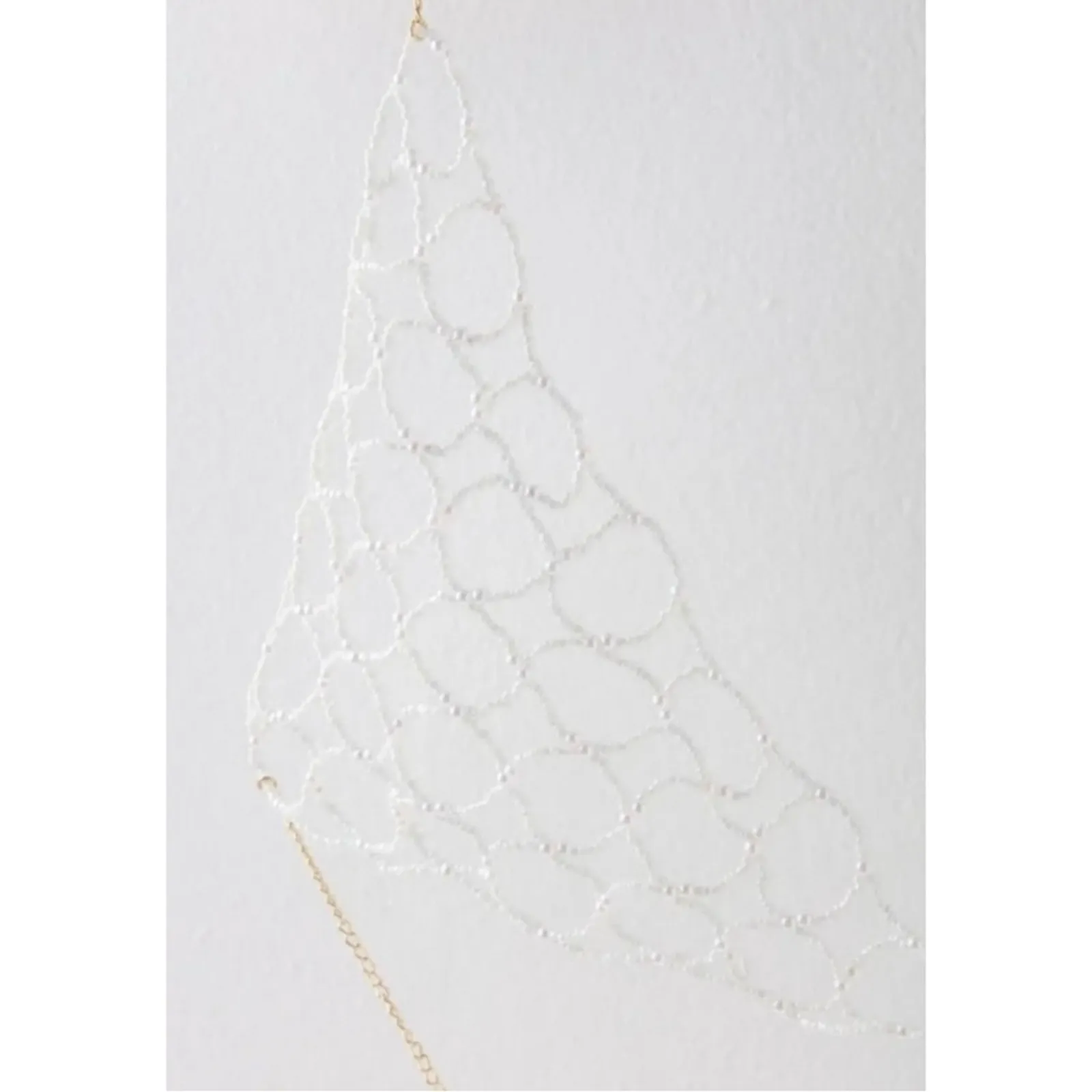 Free People Ethereal Dainty First Love Pearl Body Chain in Ivory NWT Coquette OS - Image 8