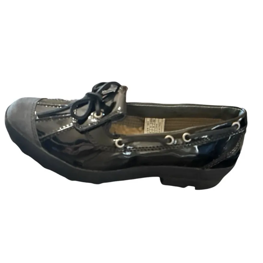 Ugg Ashdale Duck Shoes Women’s Size 8 Black Patent Leather - Image 6