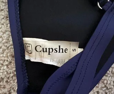 Cupshe Blue Bikini Top - Image 3