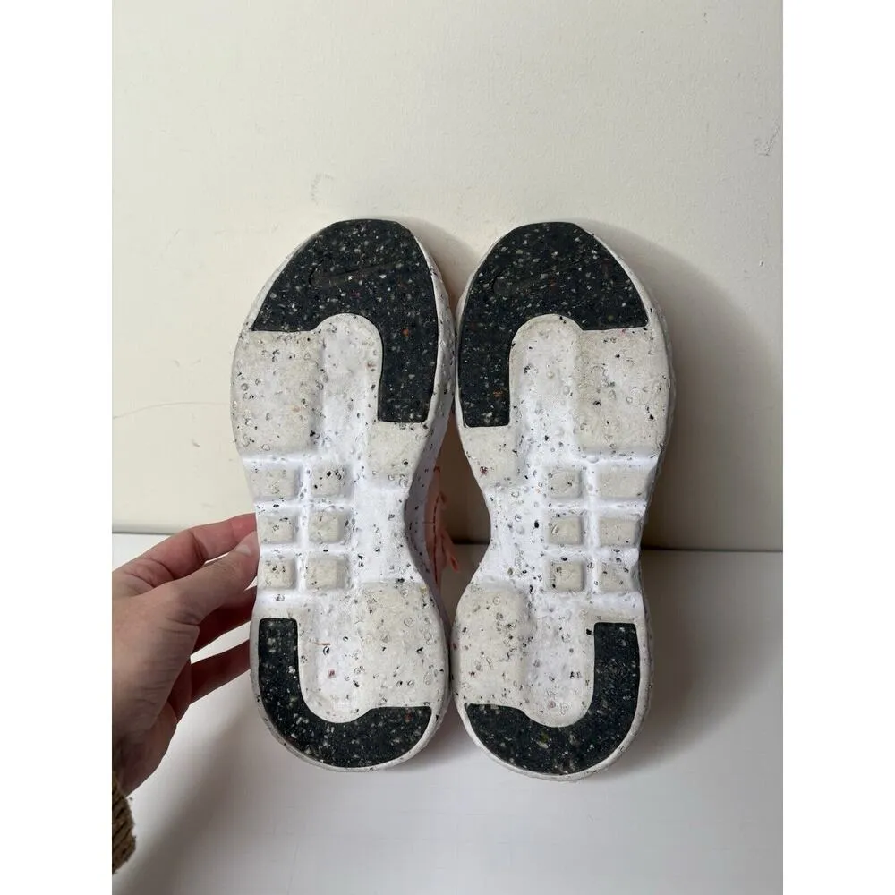 Nike Crater Impact Women Size 8 Atmosphere Peach Pink White Running Shoes CW2386 - Image 6