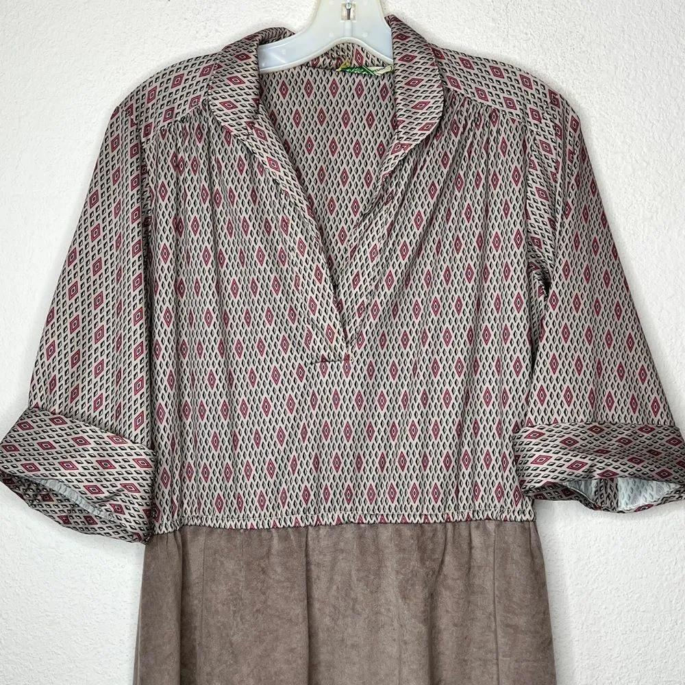 Vintage Ms. Sugar‎ Dress Vest Set Size M - Image 5