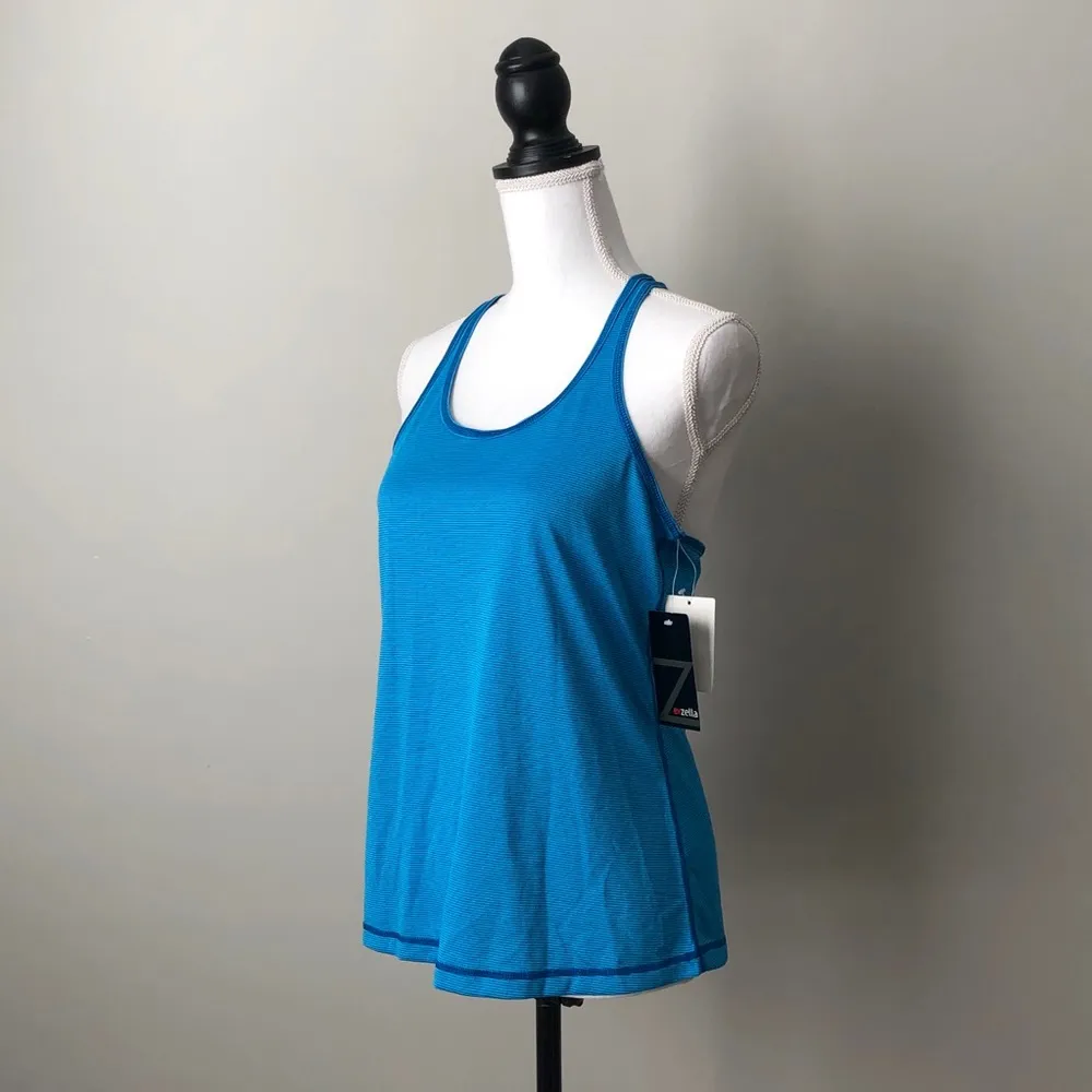Z BY ZELLA | Blue Olympus Racer Back Tank Top - Image 33