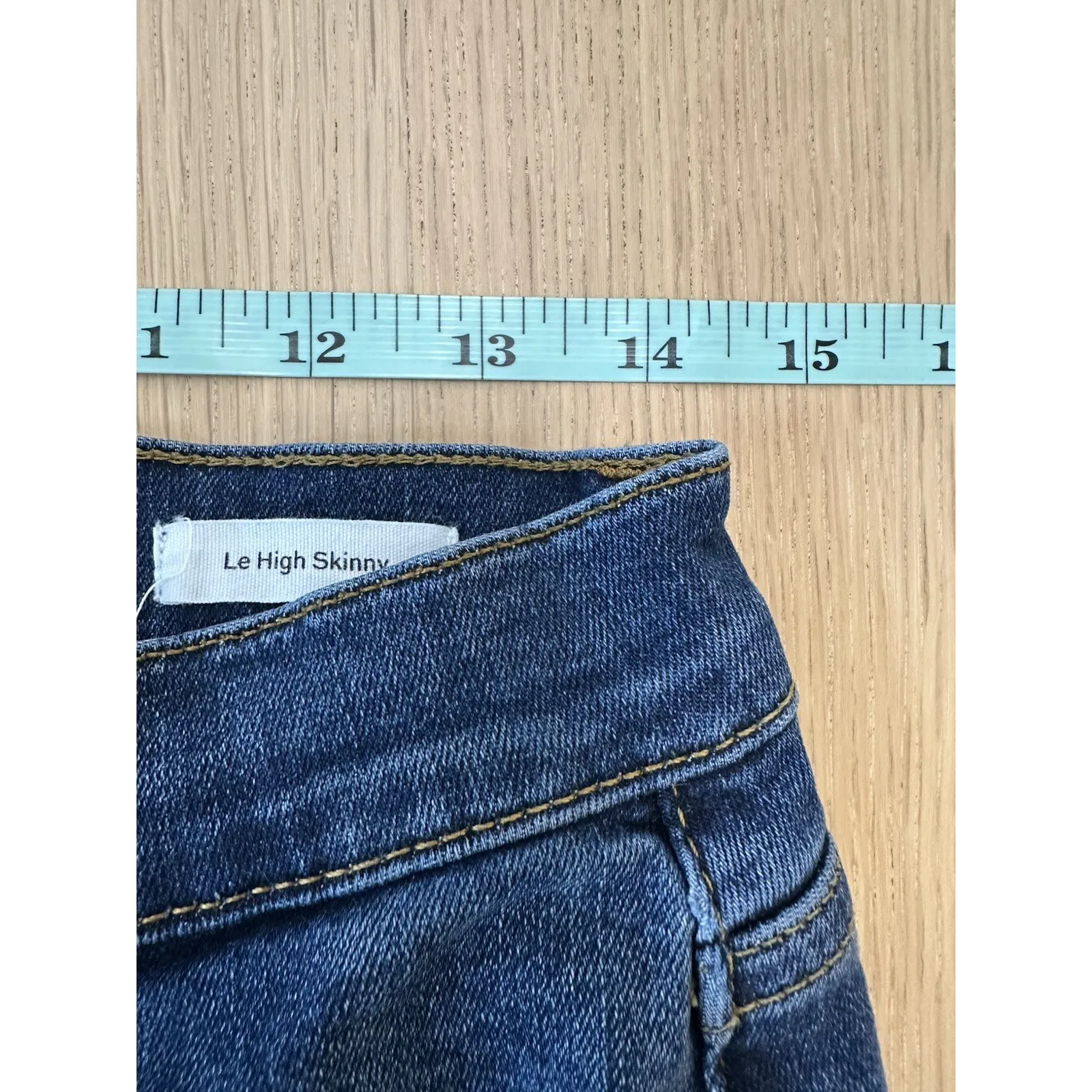 Frame Denim Womens Jeans Le High Skinny High Rise Size 30 2546 - Image 5