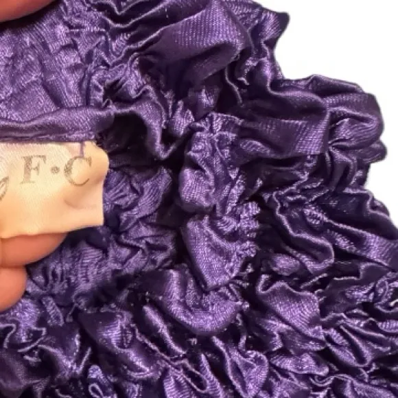 Vintage Purple Popcorn Top‎ Size undefined - Image 5