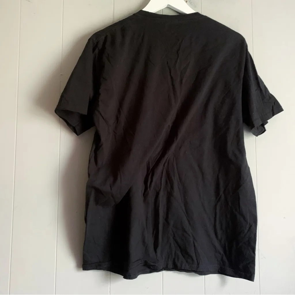 Disney Halloween Minnie Mouse Spider Web Head Crew Neck Graphic Tee L - Image 3