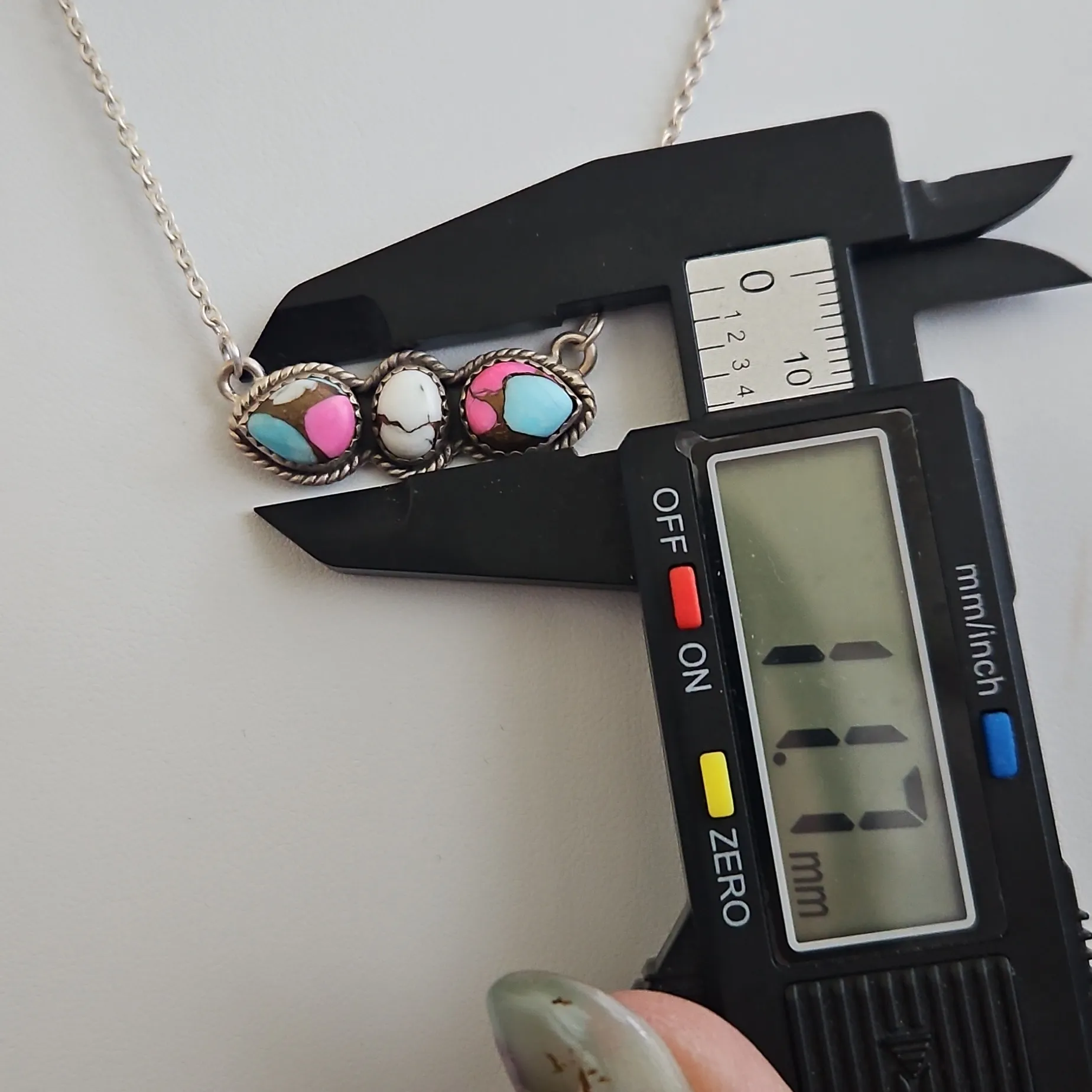 Cotton Candy Turquoise Necklace - Image 5