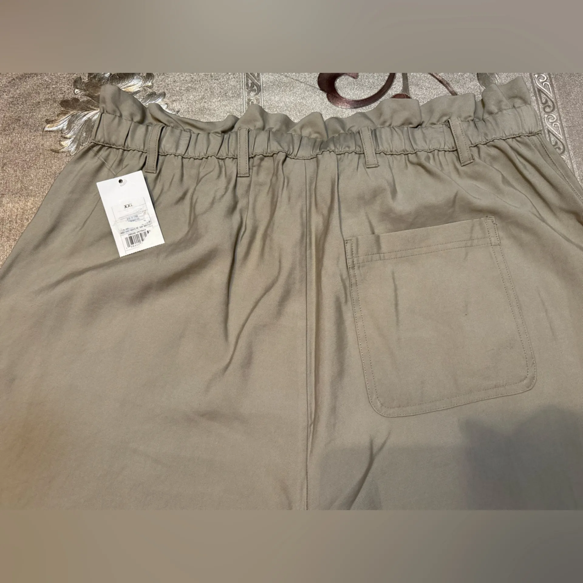🤎🤎A NEW DAY NWT Classic cakeie beige Women's Pants PLUS size XXL 🤎🤎(4)Drawer - Image 10