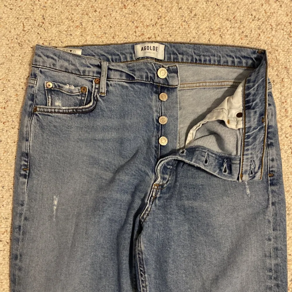 Agolde NICO High Rise Slim Fit Jeans - Image 4