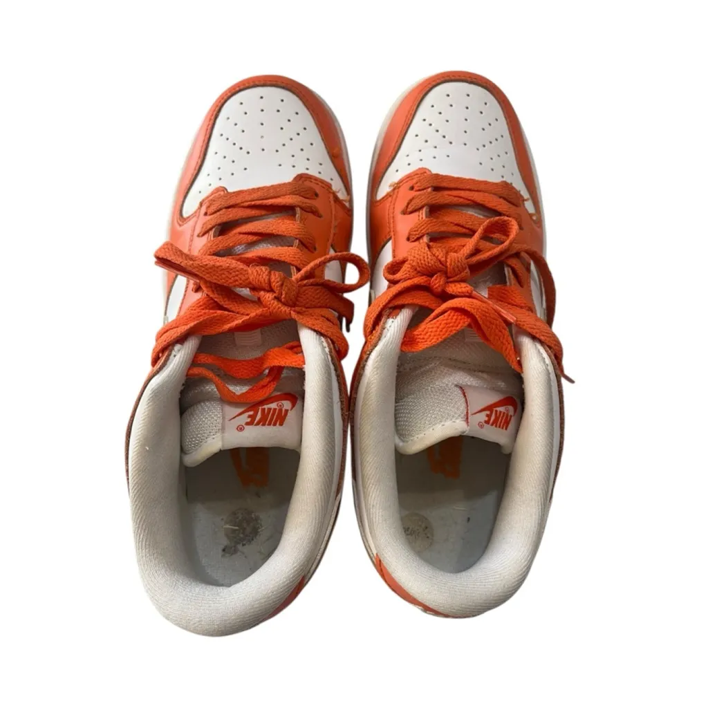 Nike Dunk Low Orange Size 6.5 M/ 8 W University Gold Sneaker Shoes Streetwear - Image 3
