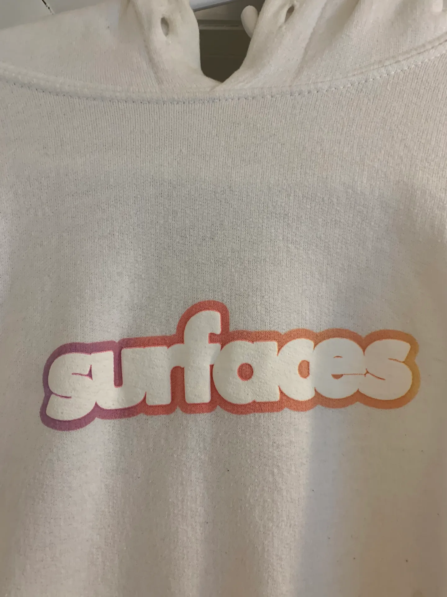 Surfaces Hoodie White Size M - Image 2