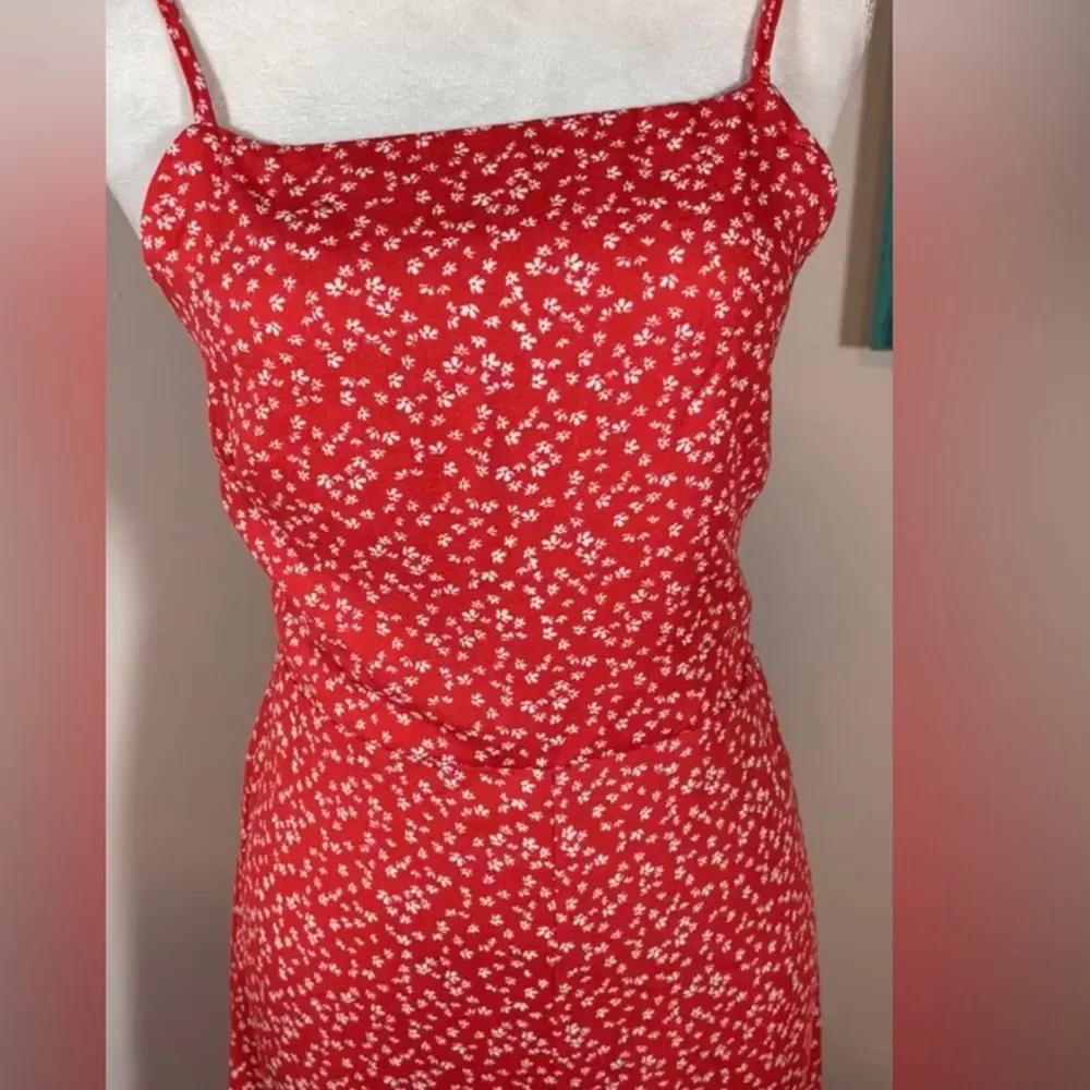 Wild Fable Cut Out Back Wide Leg Floral Jumpsuit - Image 3