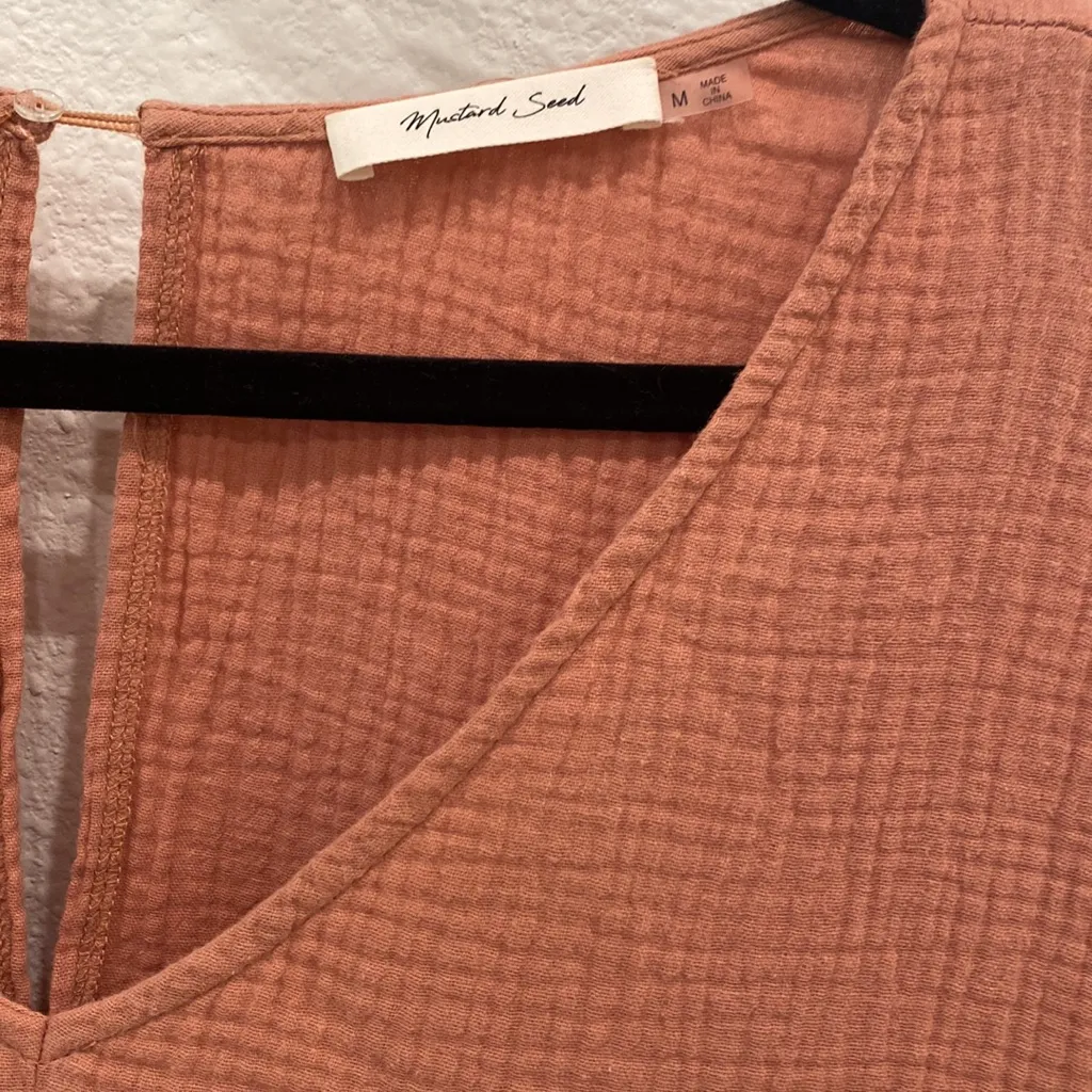 Women's Pink V-Neck Romper - Image 2