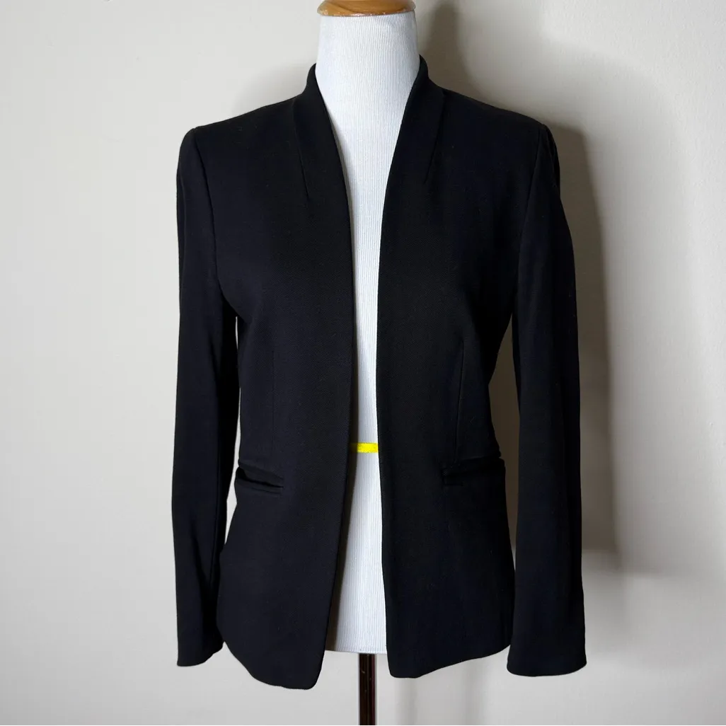 J. Crew Black Stretch Twill Going Out Blazer - Image 2