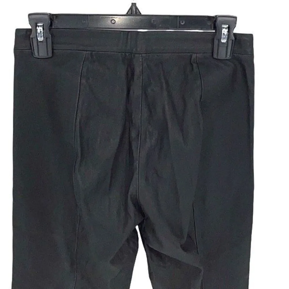 Vince‎ Pull On Leather Ankle Leggings Black Size Small - Image 4