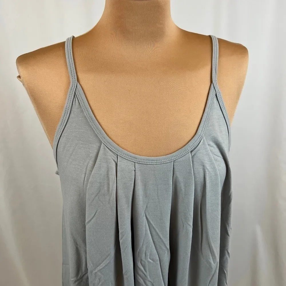 Zenana‎ Premium Gray Swing Relaxed Fit Tank Top - Image 2