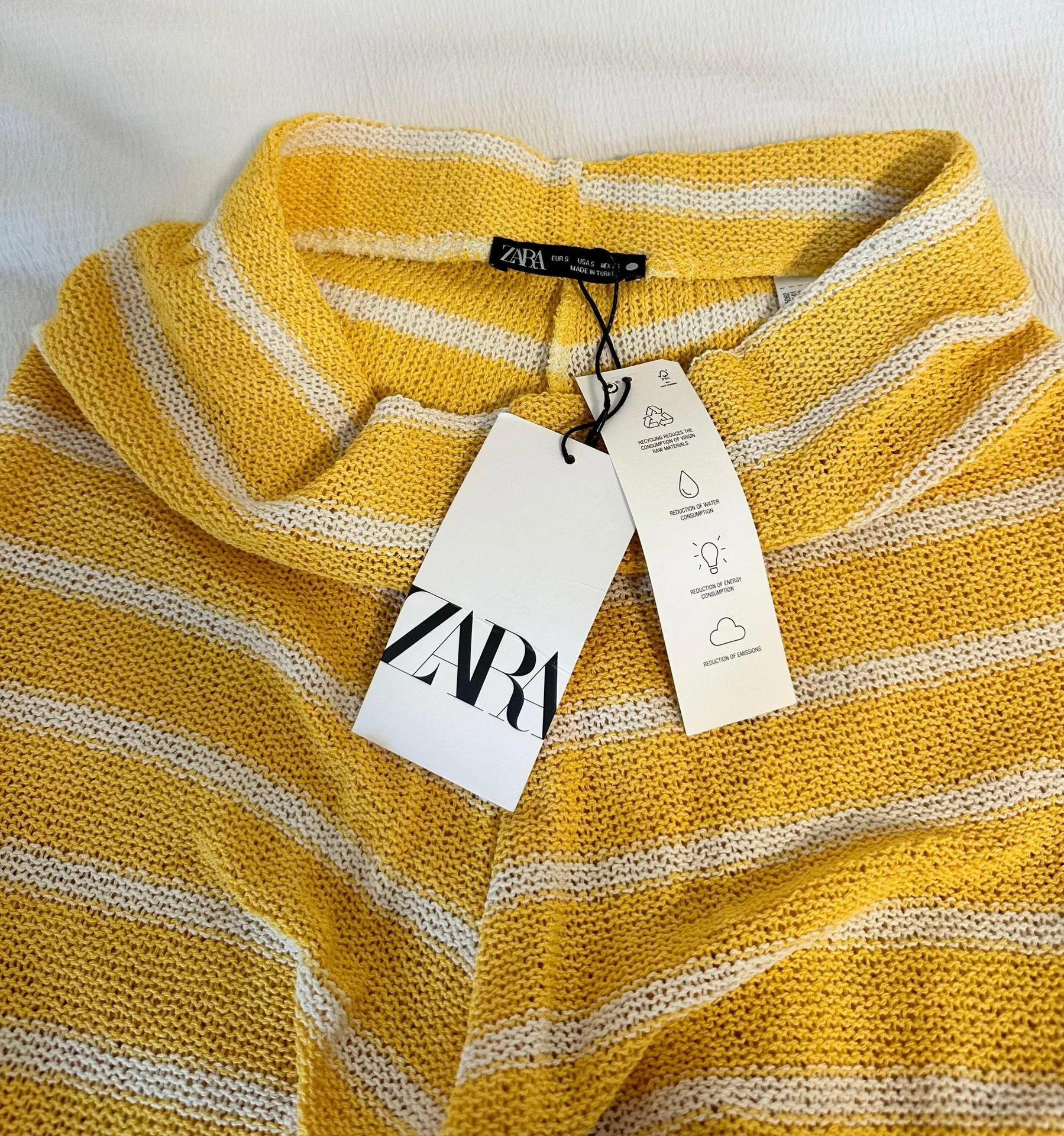 ZARA striped knit pants - Image 3