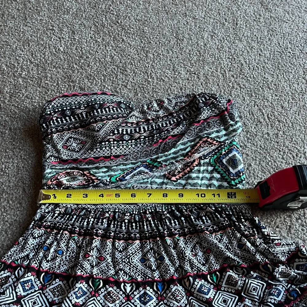 American Rag Women’s Colorful Sleeveless Bohemian Style Stretch Maxi Dress M - Image 8