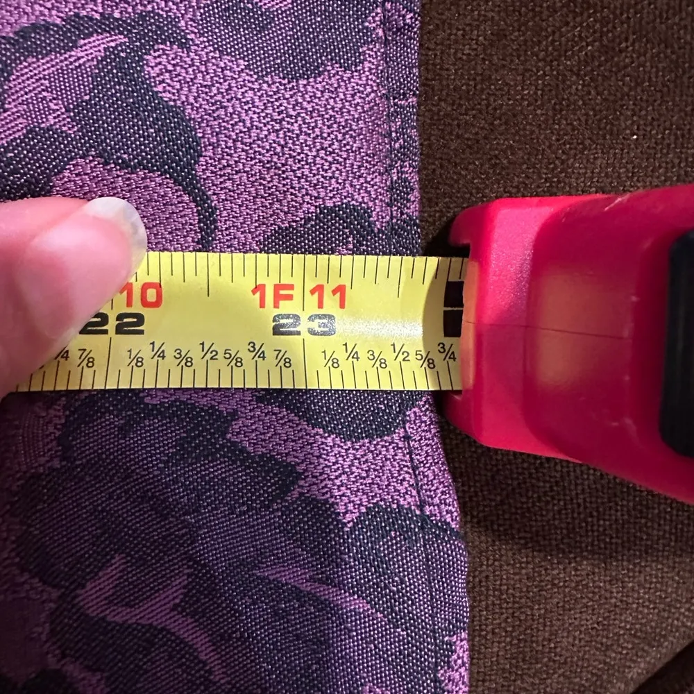 Dress Barn Tapestry Oriental Look Floral Design Bell Slit Sleeves Sz 14 - Image 13