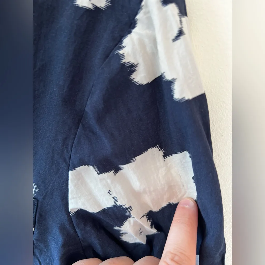 & Other Stories Women’s Pajama Style Button Down Shirt‎ Size 4 - Image 7