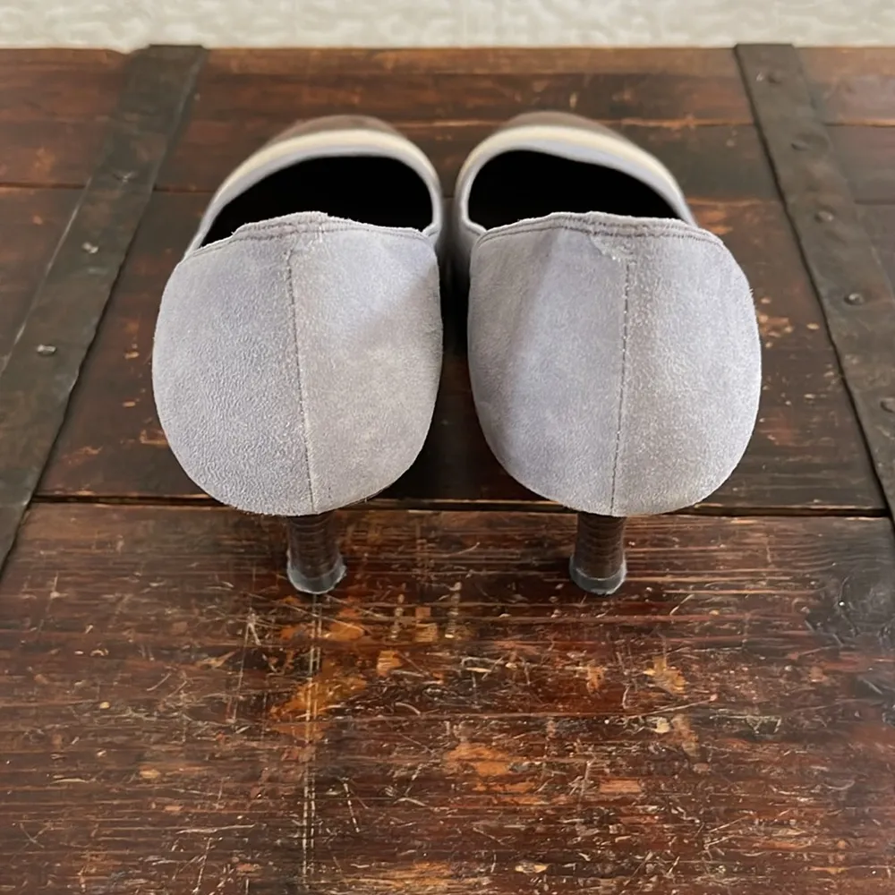 Cole Haan Vintage Leather Tri-Color Heels 2" Size 8 - Image 3