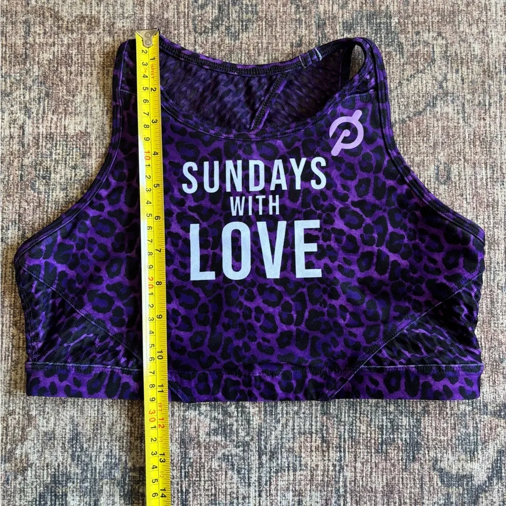 Sundays With Love Ally Love Peloton Sports Bra Size M - Image 6