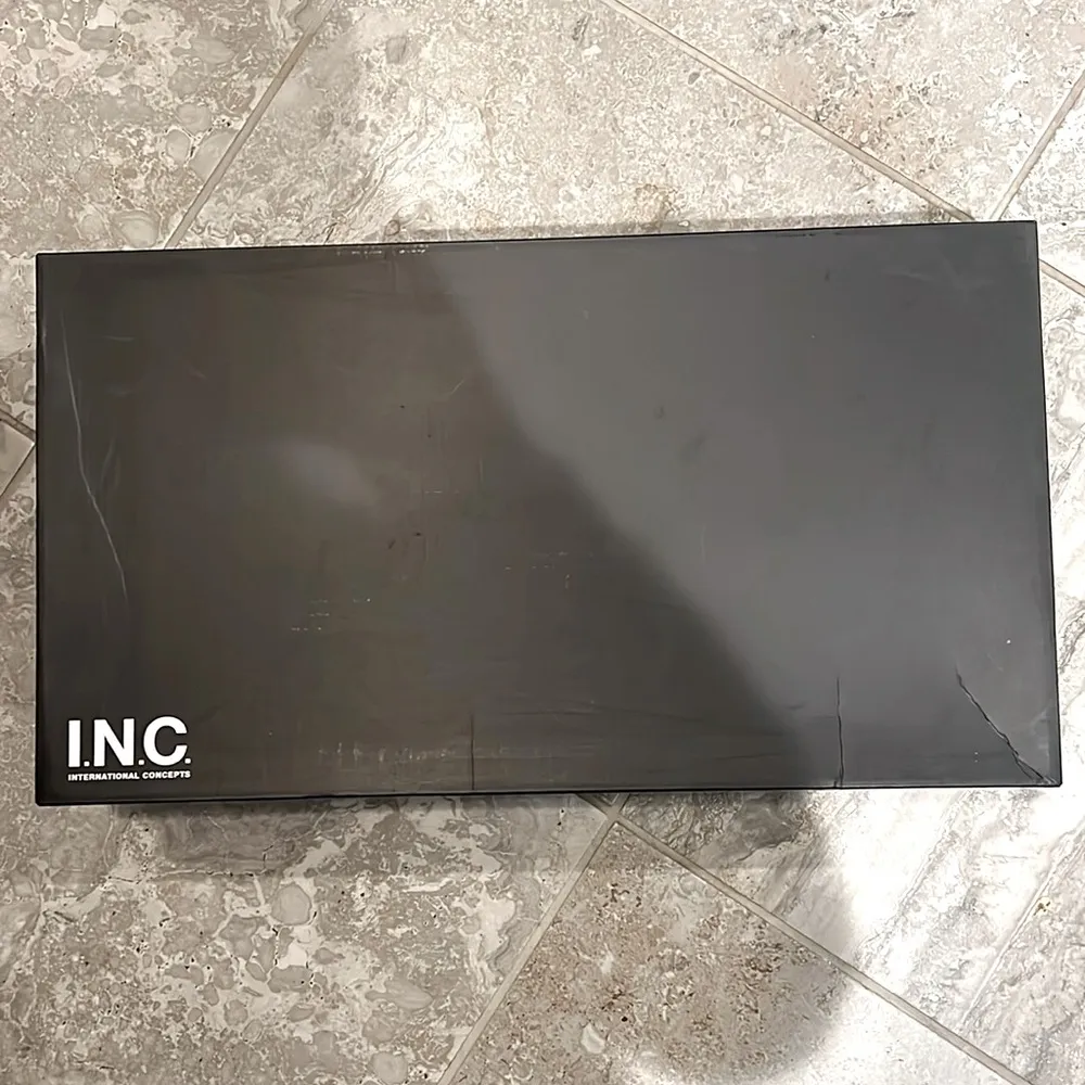 I.N.C. Iyonna Over-The-Knee Slouch Boots in Patent Silver Size 5.5 NEW $169.50 - Image 3