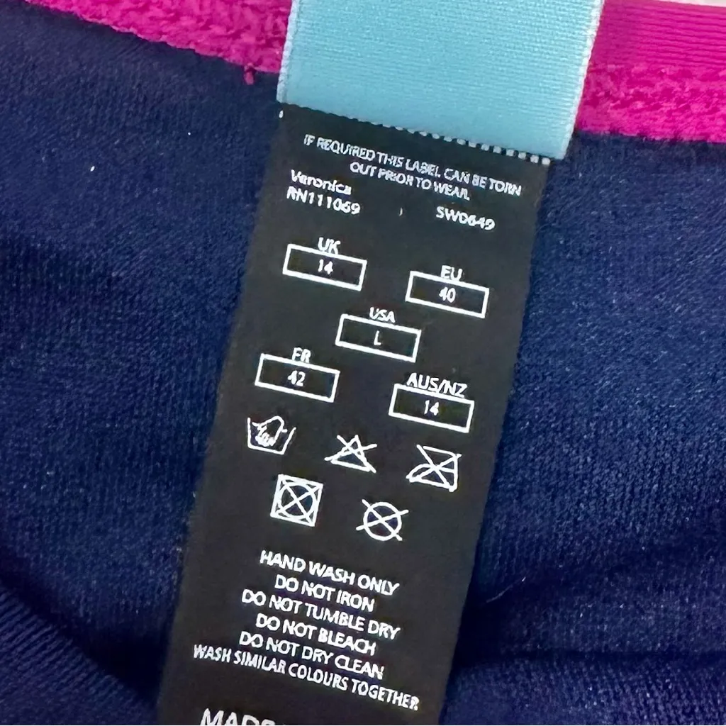 Panache Veronica Magenta Bikini Set - Size: 34J/Large - Image 12