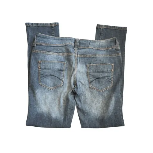 DECREE Skinny Jeans Womens Size 13 Blue Wash Denim - Image 4