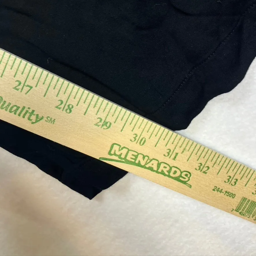 Velvet by Graham & Spencer Black Wide Leg Viscose Elastane Lounge Pants Women XL - Image 5