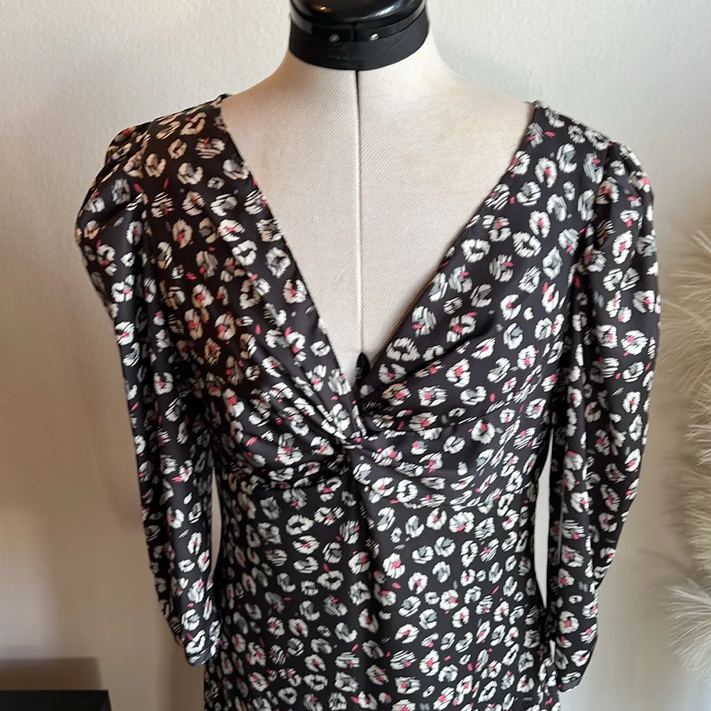 NWT Bailey44 Leopard Print Midi Length Dress - Image 5