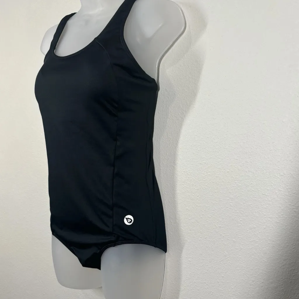 BALEAF Women's Racerback Athletic One Piece Swimsuit Black Size 36 - Image 4