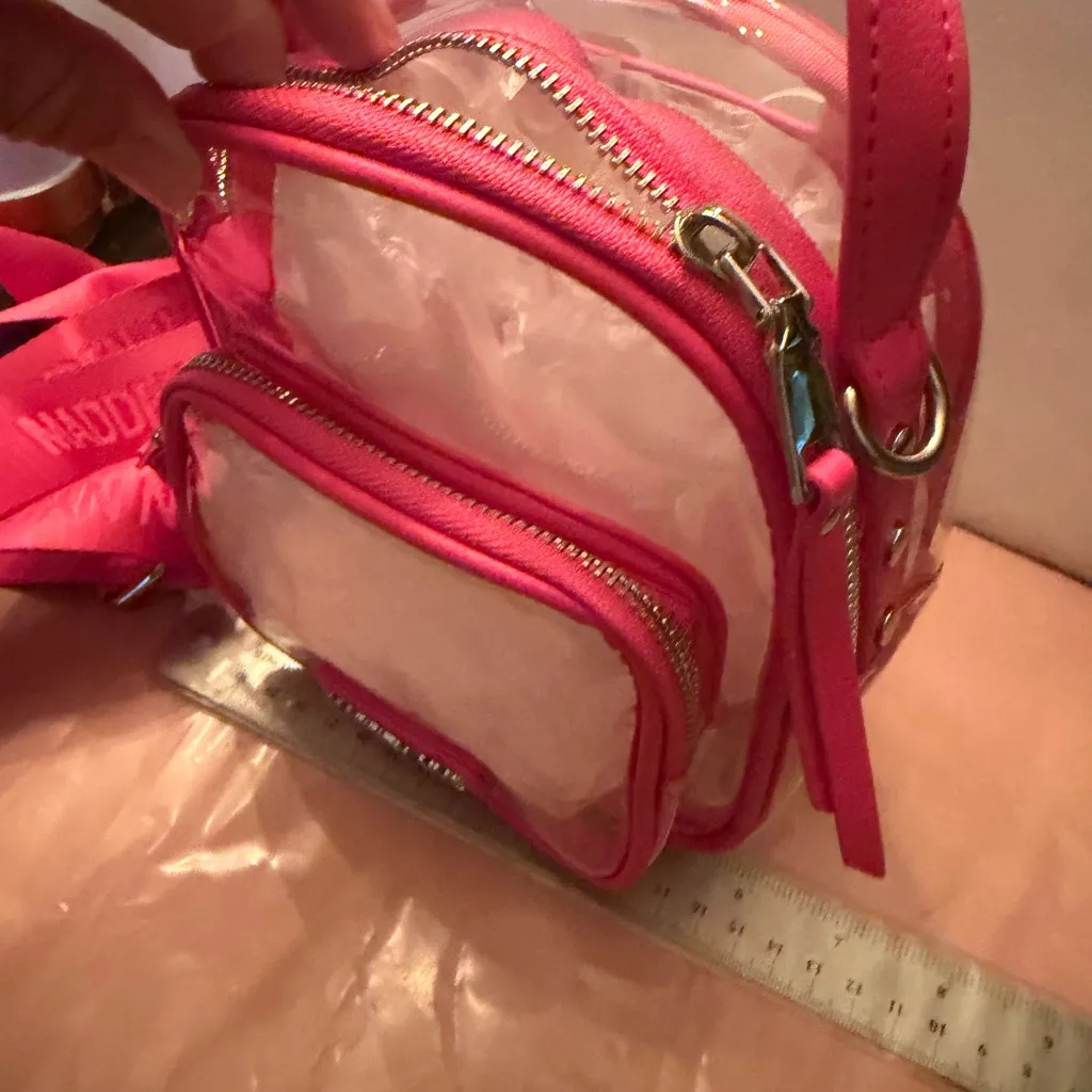 Pink Mini Crossbody Bag - Image 4