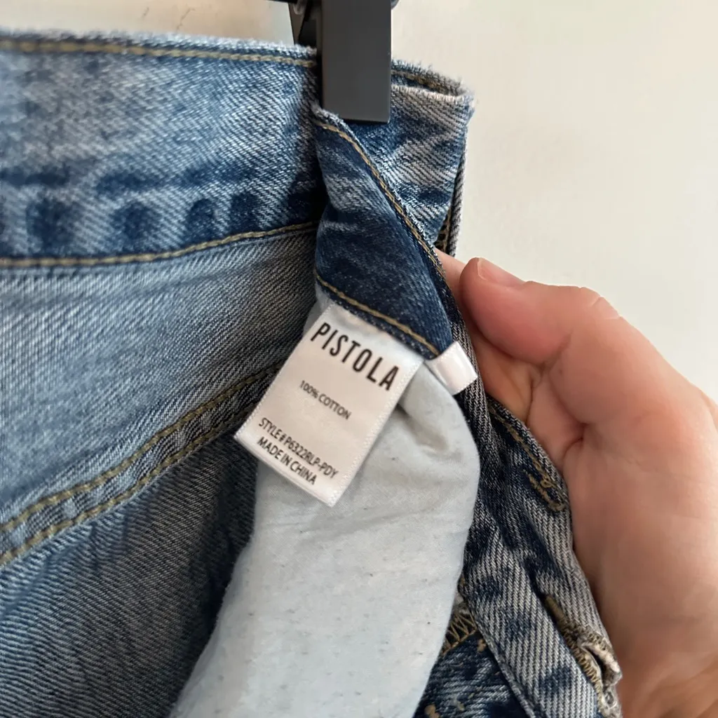 Pistola HENDRIX HIGH RISE BAGGY JEAN - APPRENTICE DISTRESSED - Image 13