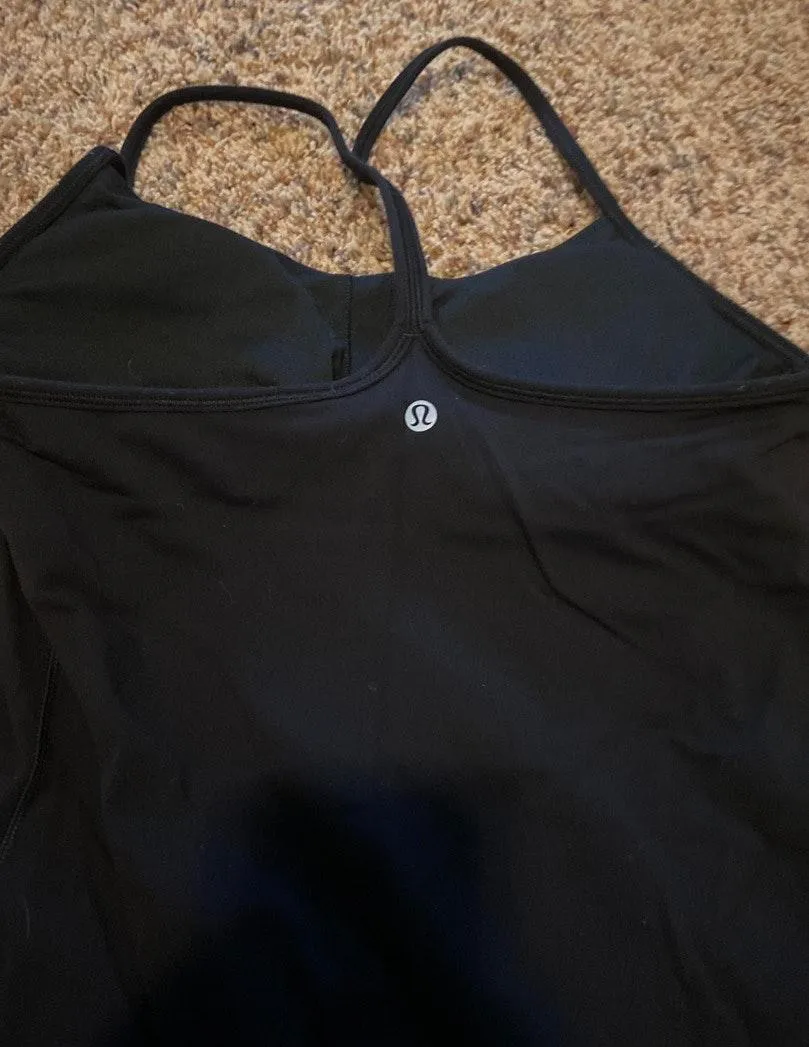 Lululemon Black Workout Top - Image 3