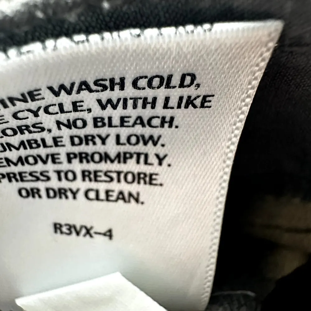 Eileen Fisher Linen Trousers Dress Pants Hook & Eye Stretch Pocket Beige 4 34x31 - Image 5