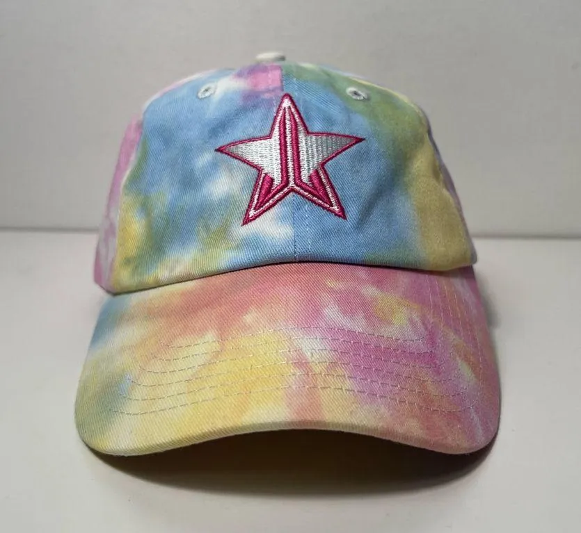 Jeffree Star Cosmetics Exclusive Tie Dye Baseball Cap Hat - Image 3