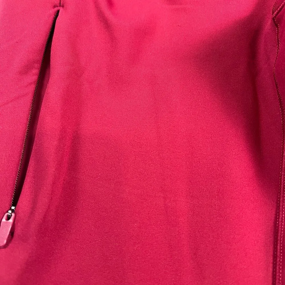 Spyder  Active Heavyweight Compression Fitted Leggings Deep Red Size S - Image 5