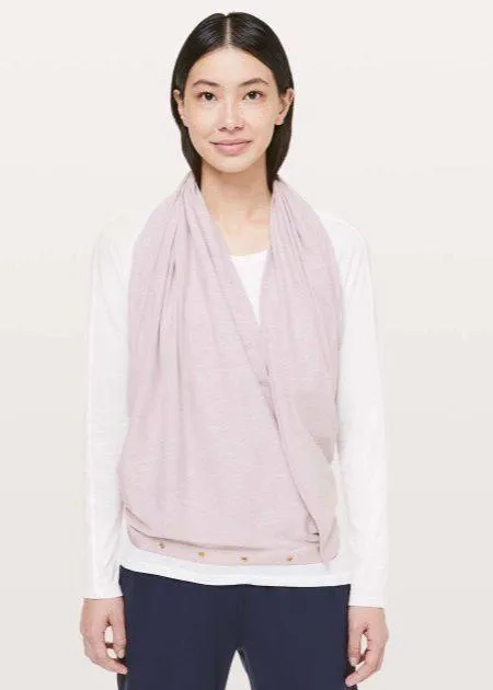 Lululemon Vinyasa Scarf Rulu Heathered Smoky Blush - Image 2