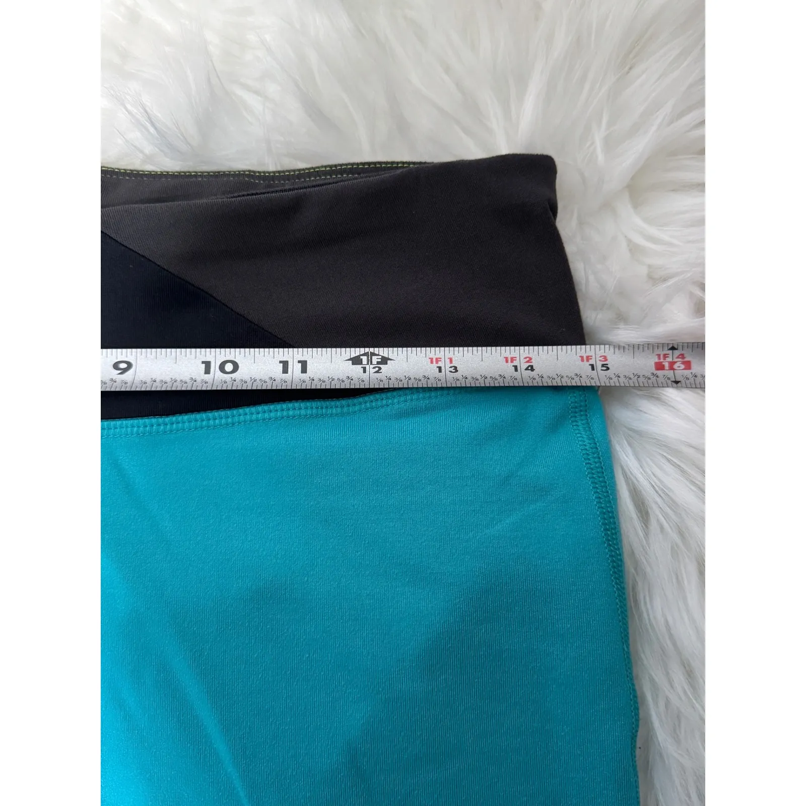 Nike Dri-FIT Teal Running Leggings Women's Size Medium Athletic Workout - Image 7