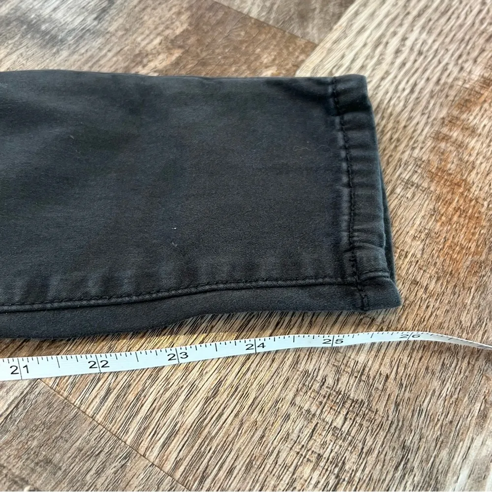 American Eagle Outfitters Black Stretchy Ankle Skinny Jeans Size 2 Short - Image 2